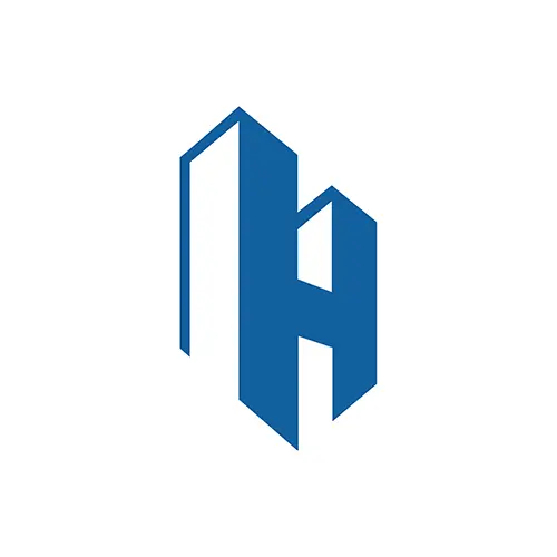 H-Monogram-Building ready made logo for sale
