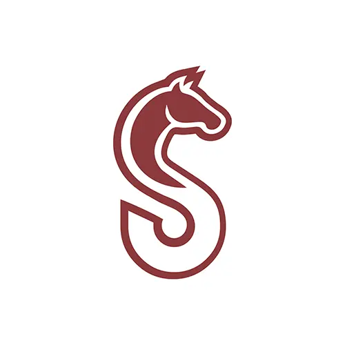 Letter-S-Horse ready made logo for sale